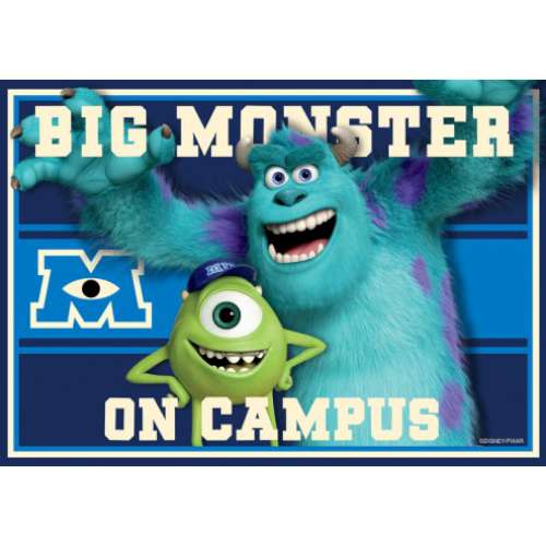 Monsters University Edible Icing Image - A4 - Click Image to Close
